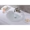 Anzzi Cadenza 20.5" Ceramic Drop In Sink Basin in White LS-AZ097 - alternate 3
